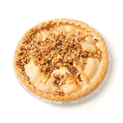 Caramel Apple Walnut Pie