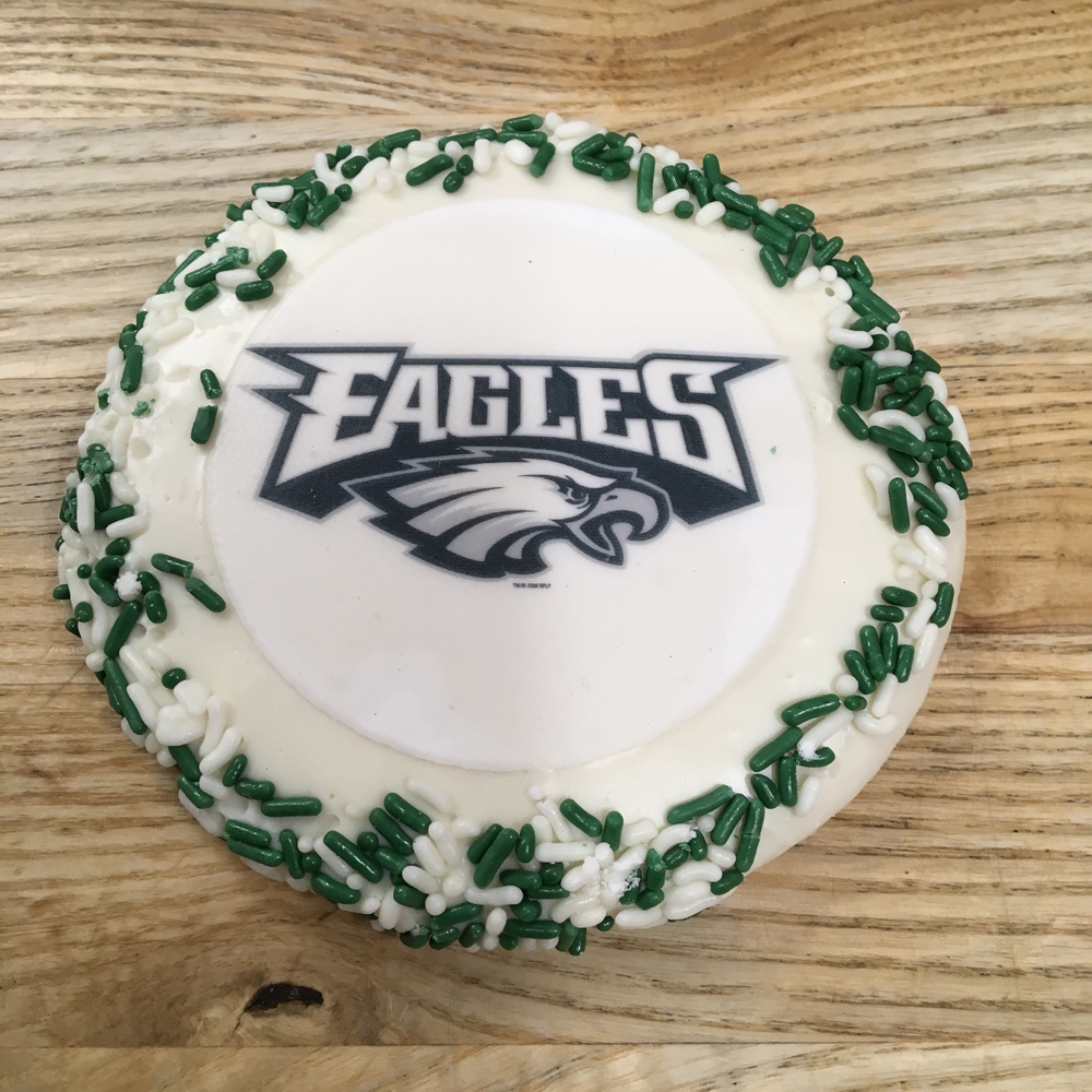 Eagles Logo Cookies and Cake Pops